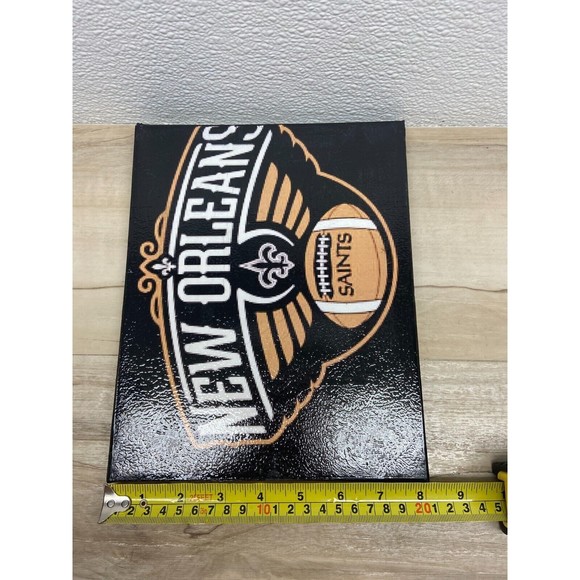 NFL New Orleans Saints Painting Logo Sign Wall Decor - Picture 3 of 4